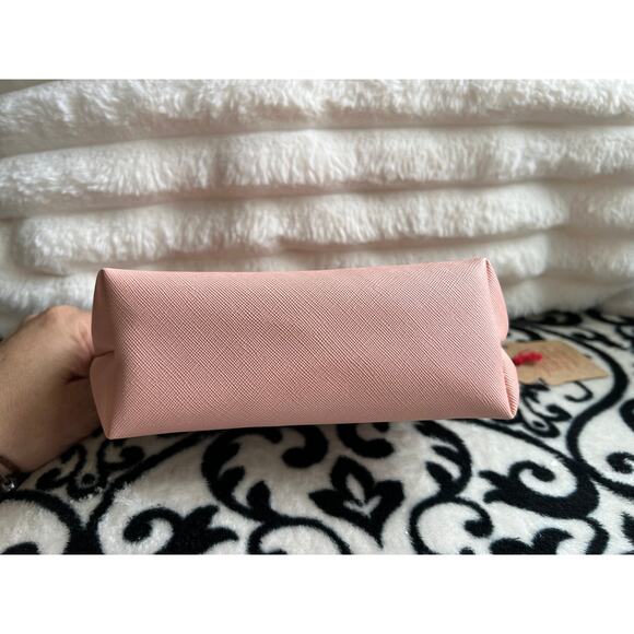 NWT Rae Dunn Essentials Peach Make Up Bag RETIRED HTF - Picture 3 of 6